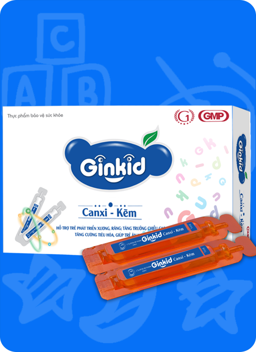 GINKID CANXI KẼM